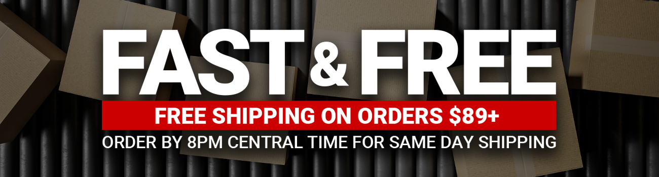 Free Shipping On Orders $89+