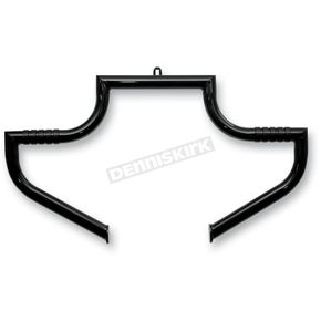 The Magnumbar Black Highway Bar w/Wide Band O-Ring Footrests