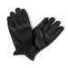 Black Waterproof Unisex Leather Gloves