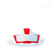 360 degree image for White/Red Visor Kit for Quadrant Bio Youth Helmets