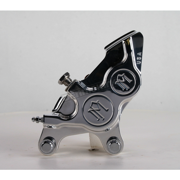 Performance Machine Direct Bolt-On 4-Piston Polished Left Caliper