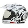 Pearl White Multi FX-55 7-in-1 Helmet