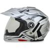 Silver Multi FX-55 7-in-1 Helmet