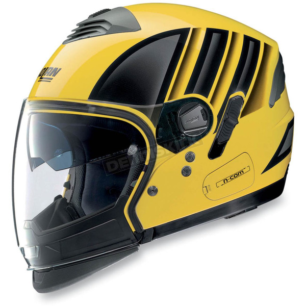 Yellow/Black N43ET Trilogy N-Com Helmet