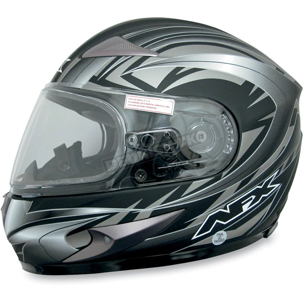 Multi Flat Black FX-90S Snow Helmet