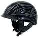 Black w/Silver Pinstripe FX-200 Helmet