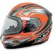 Safety Orange Milti FX-90S Snow Helmet