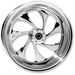 Rear 16 in. x 3.5 in. Drifter One-Piece Forged Aluminum Chrome Wheel