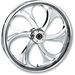 18 in. x 3.5 in. Rear Chrome Recoil One-Piece Forged Aluminum Wheel