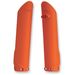 Orange Lower Fork Cover Set For Inverted Forks