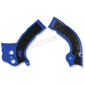 Blue/Black X-Grip Frame Guards