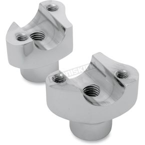 Straight Buffalo Risers Drag Specialties 0602-0350 1 1/4in