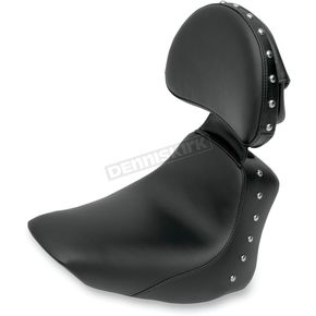 Renegade Heels Down Solo Seat w/Driver Backrest and Studs
