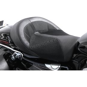 Black Leather BigIST Solo Air Seat