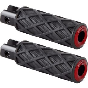 Red Diamond Driver Foot Pegs