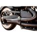 Black 2 into 1 Hot Rod Exhaust System