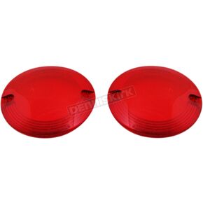 Red ProBeam Flat Turn Signal Lenses