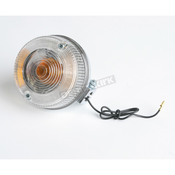 Turn Signal Assembly - Clear Lens with Amber Bulb