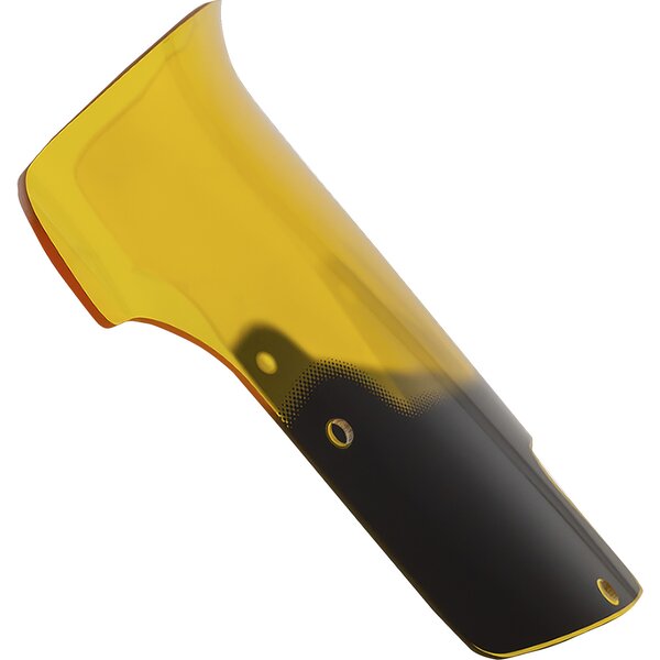 9 in. Yellow Flare Windshield 600pix