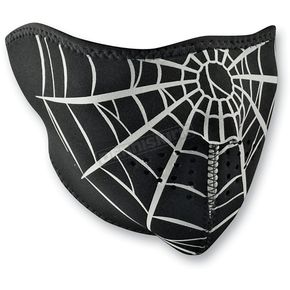 Spider Web Half Face Mask