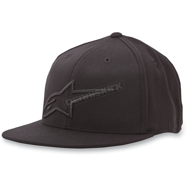 Black Amphibious 210 Flat Brim Hat