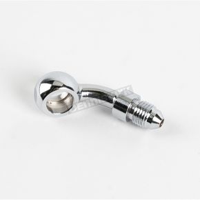 3/8 in./10mm 45 dregee Chrome Banjo Adapter Fitting