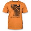 Orange Woodblock T-Shirt