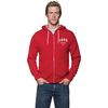 Red/White Shop Zip-Up Hoody