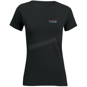 Womens Black 8 Bit T-Shirt