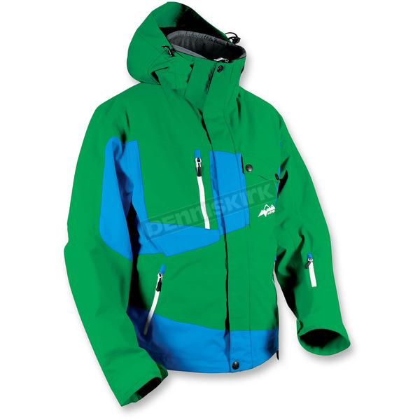 Green/Blue Peak 2 Jacket