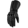 Womens Black Fair Lady Gloves
