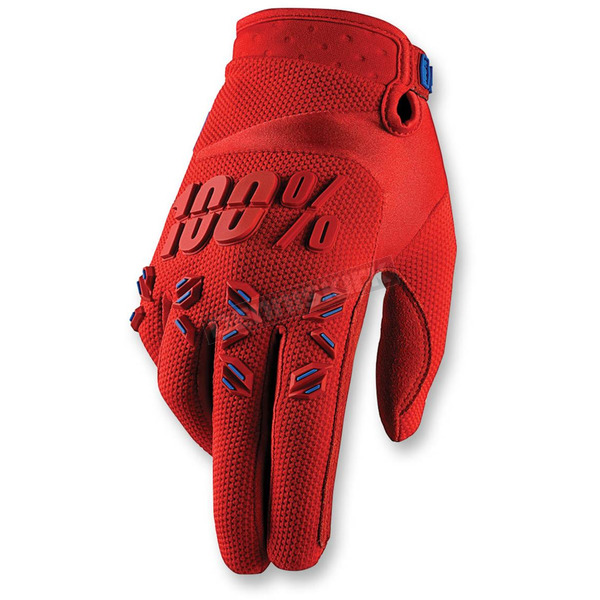 Youth Red Airmatic Gloves