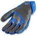 Blue Overlord Mesh Gloves
