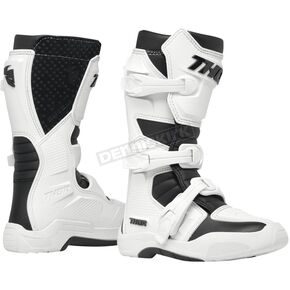 Youth White/Black Blitz XR Boots