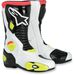 White/Black/Yellow  S-MX 5 Boots