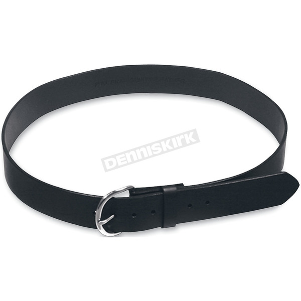 Plain Leather Belt w/Removable Buckle 