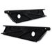 Black Anodized Wire Frame Saddlebag Latch Cover