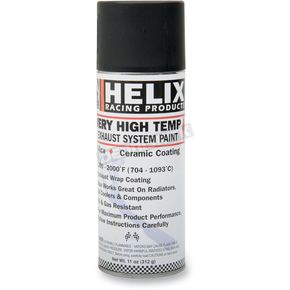 Flat Black High-Temperature Exhaust Paint