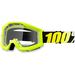Neon Yellow Strata Goggle w/Clear Lens