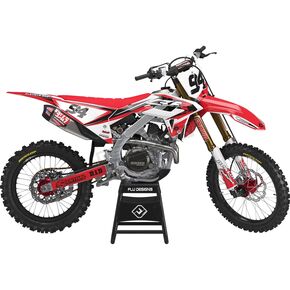 White/Red/Black PTS 6 Graphics