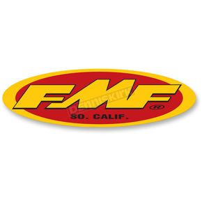 Large 23 in. FMF Logo Trailer Sticker 
