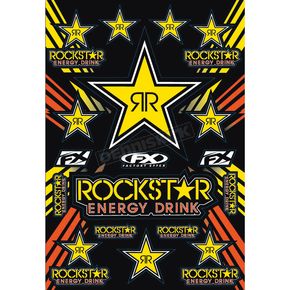 Reflective Gold Rockstar Sticker Sheet