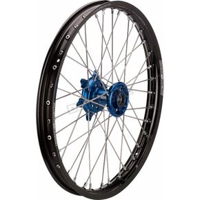 Front SX-1 Complete Black 1.40x19 Wheel w/Blue Hub 