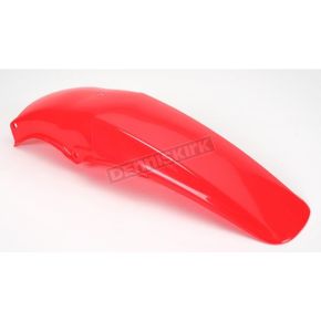Fluorescent Red Rear Fender