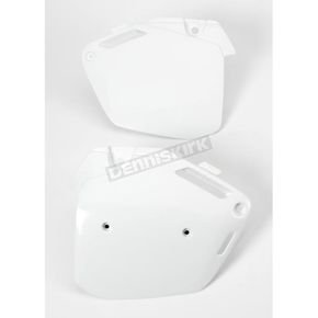 White Side Panels/Rear Number Plate