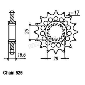 525 16 Tooth Front Sprocket