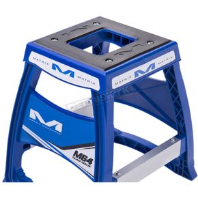 Blue & White Elite Motorcycle Stand 284752