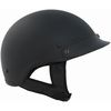 Flat Black Shorty Half Helmet