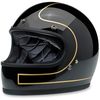 Gloss Black/Gold Tracker Gringo Helmet