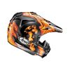 Orange/Black VX-Pro 4 Barcia Helmet